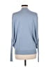 Lola & Sophie Blue Silk Pullover Sweater Size M - photo 2