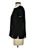 CeCe 100% Polyester Solid Black Short Sleeve Blouse Size S - photo 5