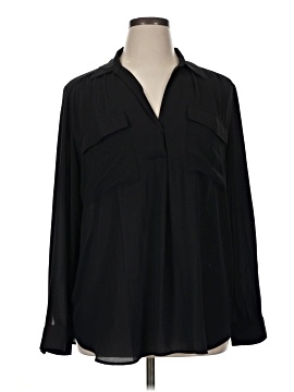 Ann Taylor Long Sleeve Blouse (view 1)