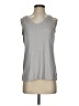 Cuddl Duds Silver Sleeveless T-Shirt Size S - photo 1