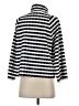 TeXTURE & THREAD Madewell Stripes Silver Turtleneck Sweater Size XS - photo 2