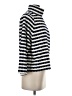 TeXTURE & THREAD Madewell Stripes Silver Turtleneck Sweater Size XS - photo 4