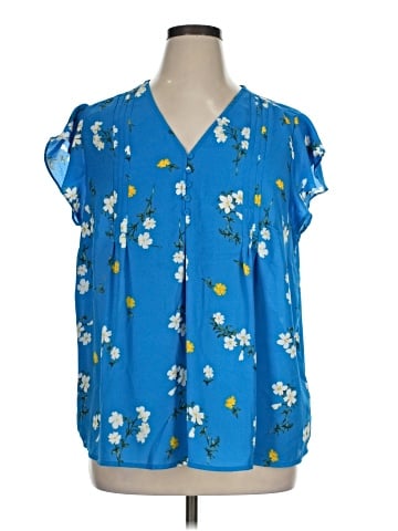 Carolina Belle Short Sleeve Blouse (view 1)
