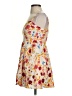 Express 100% Rayon Floral Orange Cocktail Dress Size XS - photo 5