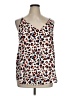 Ann Taylor LOFT Outlet 100% Polyester White Tank Top Size XL - photo 1