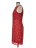 Ann Taylor 100% Polyester Paisley Red Cocktail Dress Size 6 Petite - photo 5