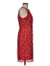 Ann Taylor 100% Polyester Paisley Red Cocktail Dress Size 6 Petite - photo 4