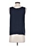 Vince. Blue Sleeveless Blouse Size S - photo 2