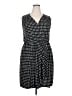Merona Polka Dots Black Casual Dress Size XXL - photo 1