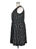 Merona Polka Dots Black Casual Dress Size XXL - photo 5