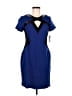 Boston Proper Blue Cocktail Dress Size 8 - photo 1