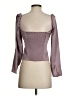 Wilfred 100% Polyester Purple 3/4 Sleeve Blouse Size S - photo 2