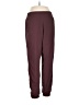 Athleta Solid Burgundy Track Pants Size 8 - photo 1