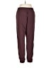 Athleta Solid Burgundy Track Pants Size 8 - photo 2