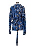 MARNI Animal Print Blue Long Sleeve Blouse Size EU (IT) 44 / US 8 - photo 2