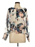 Tramp 100% Polyester Ivory 3/4 Sleeve Blouse Size L - photo 1