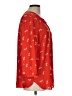 Not Your Daughter's Jeans 100% Polyester Red 3/4 Sleeve Henley Size L - photo 4