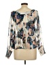 Tramp 100% Polyester Ivory 3/4 Sleeve Blouse Size L - photo 2