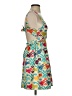 Judith March 100% Polyester Tropical Teal Cocktail Dress Size S - photo 4