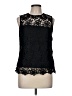 NANETTE Nanette Lepore 100% Polyester Black Sleeveless Blouse Size M - photo 1