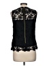 NANETTE Nanette Lepore 100% Polyester Black Sleeveless Blouse Size M - photo 2