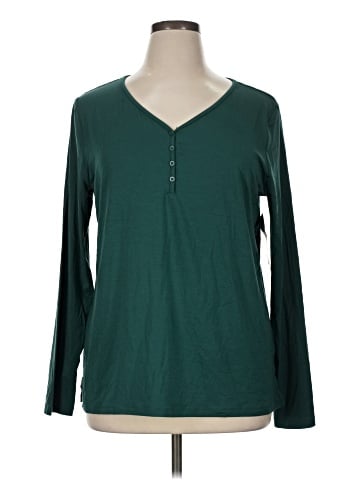 Duluth Trading Co. Long Sleeve Henley (view 1)