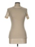 Zara Tan Short Sleeve Turtleneck Size L - photo 1