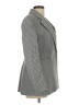 H&M Houndstooth Gray Blazer Size 12 - photo 4