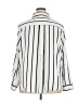 Torrid 100% Polyester Stripes White 3/4 Sleeve Blouse Size 2X (2) - photo 2
