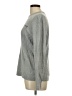 DKNY Jeans 100% Cotton Gray Pullover Sweater Size L - photo 5
