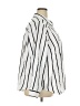 Torrid 100% Polyester Stripes White 3/4 Sleeve Blouse Size 2X (2) - photo 4