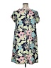 Ruby Rd. Print Green Casual Dress Size XL - photo 2