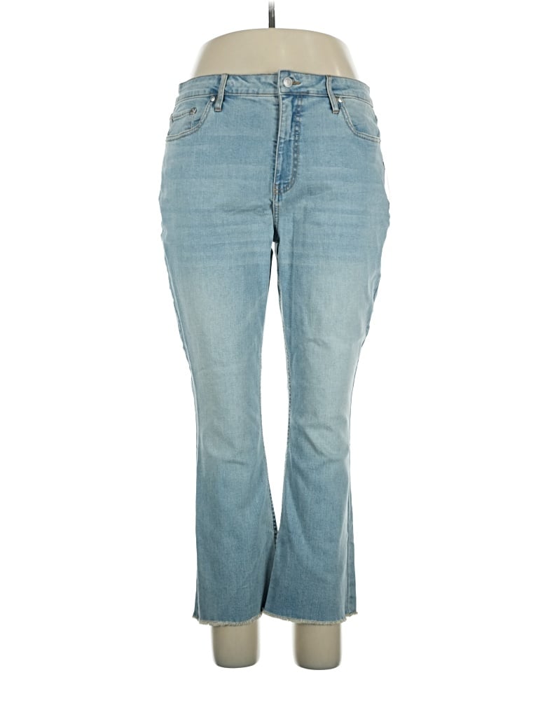 Pre-owned Candace Cameron Bure Jeans In Blue