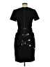 Boston Proper Graphic Black Cocktail Dress Size 8 - photo 2