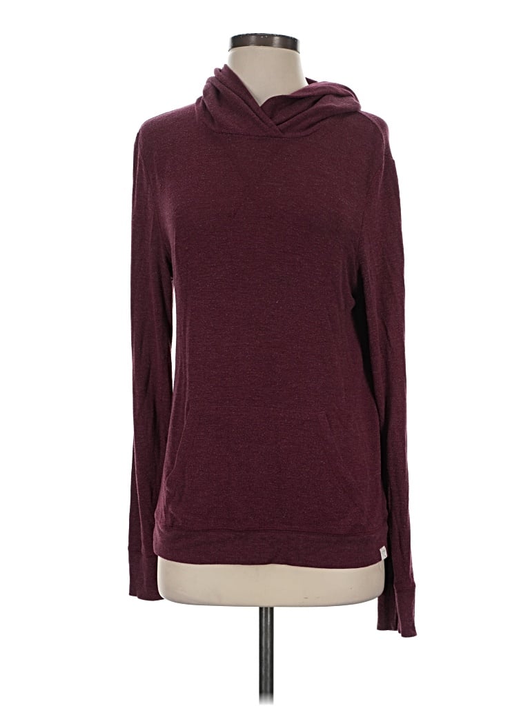 Pre-owned La Hearts Pullover Sweater In Burgundy