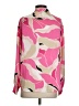 Chenault 100% Polyester Print Pink Long Sleeve Blouse Size S - photo 2