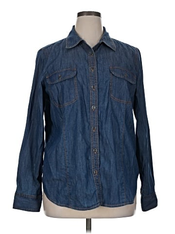 Talbots Long Sleeve Button-Down Shirt (view 1)