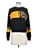 Shein Animal Print Black Pullover Sweater Size S - photo 1