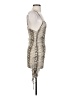 Riley + James Silver Cocktail Dress Size S - photo 4
