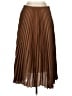 MNG 100% Polyester Brown Formal Skirt Size L - photo 1