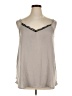 Torrid 100% Polyester Gray Sleeveless T-Shirt Size 1X Plus (1) - photo 1