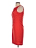 Halston Heritage 100% Polyester Solid Red Cocktail Dress Size 4 - photo 5