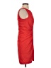 Halston Heritage 100% Polyester Solid Red Cocktail Dress Size 4 - photo 4