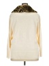 White Stag 100% Acrylic Animal Print Ivory Cardigan Size 18 - 20 - photo 2