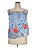 Shein Blue Sleeveless Blouse Size XL - photo 1