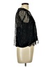 CeCe Black 3/4 Sleeve Blouse Size L - photo 4