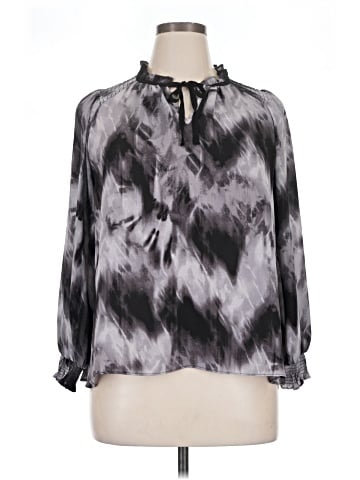 Simply Vera Vera Wang 3/4 Sleeve Blouse (view 1)