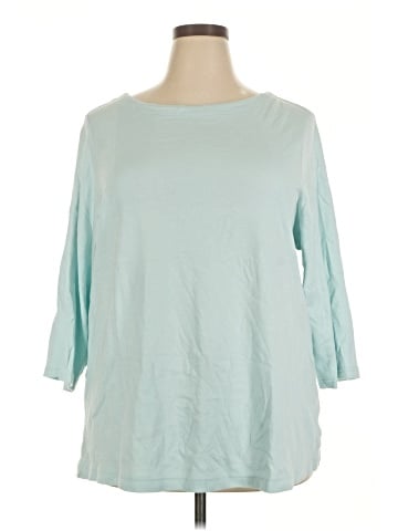 Croft & Barrow 3/4 Sleeve T-Shirt (view 1)