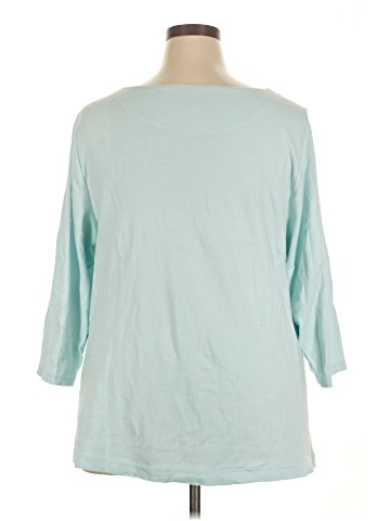 Croft & Barrow 3/4 Sleeve T-Shirt (view 2)