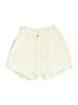 Assorted Brands 100% Cotton Solid Ivory Shorts Size M - photo 1